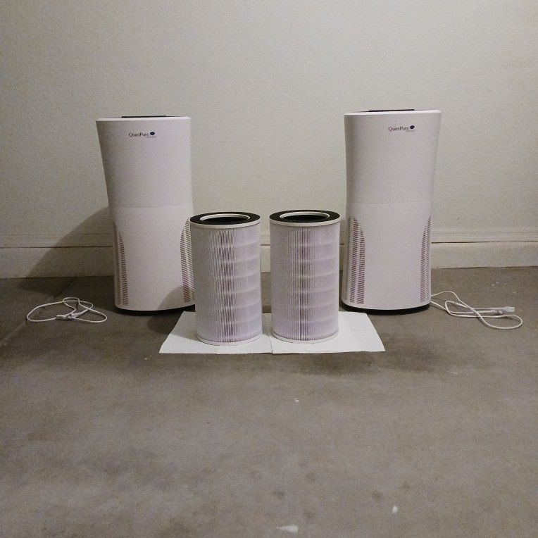 QuietPure Home+ Smoke & Odor Air Purifier + Filter (2)