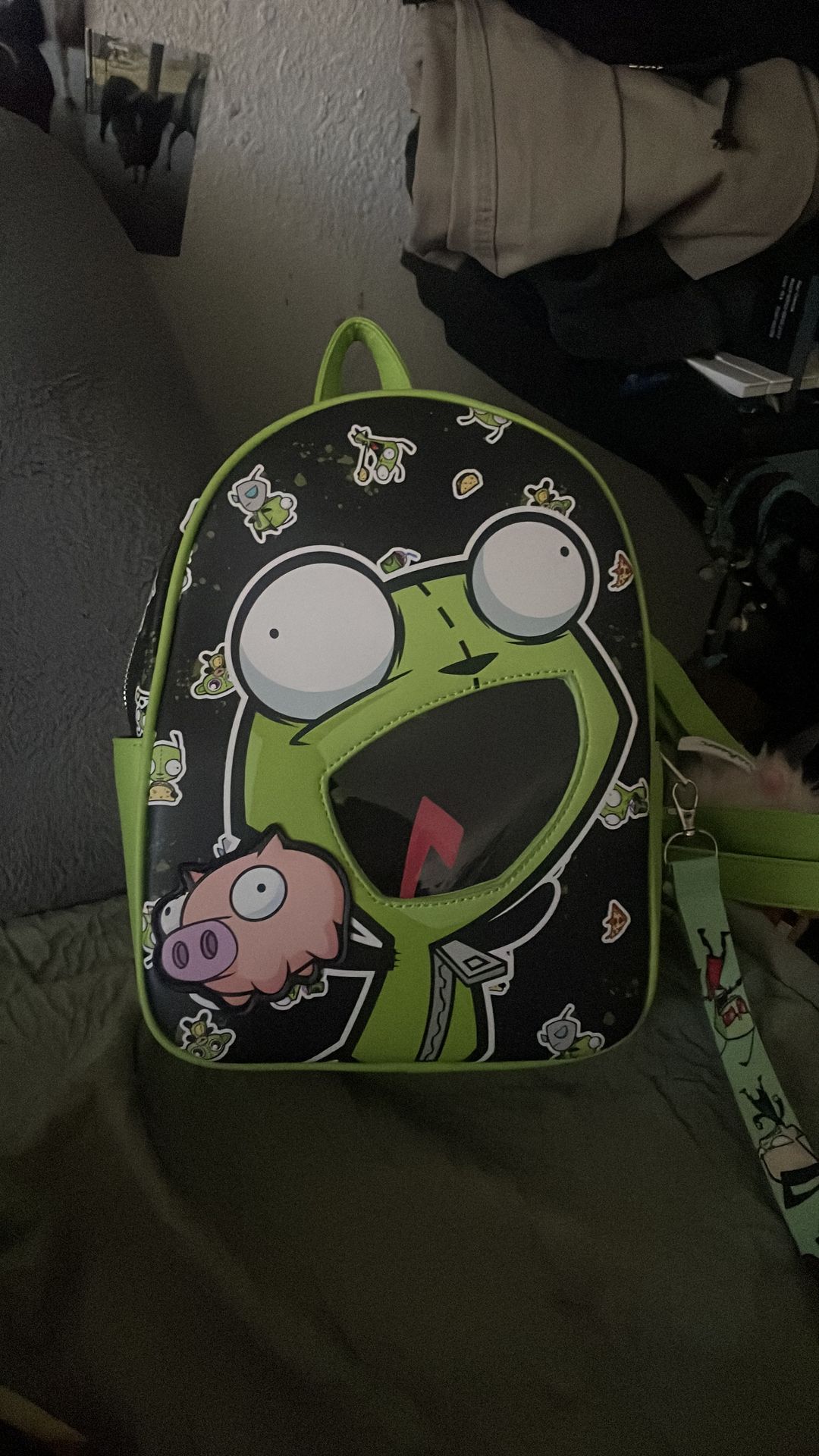Invader zim gir backpack