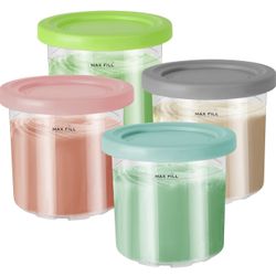 4 Pack Ice Cream Pint Containers