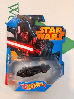 Hot Wheels Star Wars Darth Vader Character Car (error car, factory error)