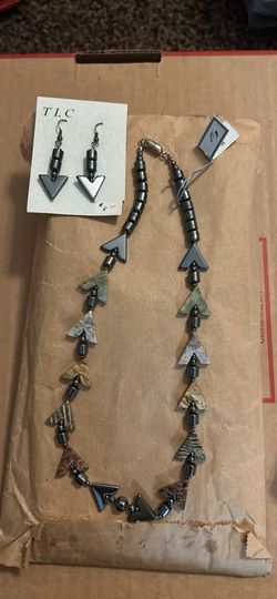 Handmade Earring necklace Set NEW