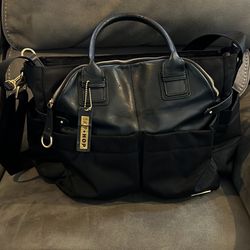 Skip Hop Chelsea Downtown Chic Diaper Satchel Black