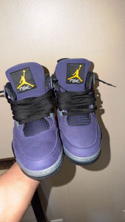 Air jordan 4 ( lakers)10.5 men