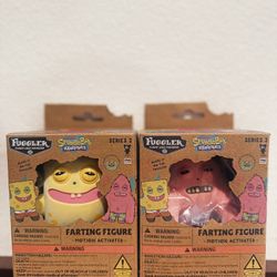 Spongebob Squarepants & Patrick The Star Farting Fuggler Sensor-Activated NEW AND SEALED!