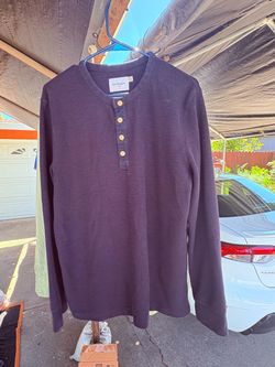 Goodfellow & Co Long Sleeve Henley Shirt