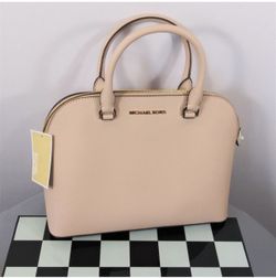 Michael Kors Leather LG Dome Satchel