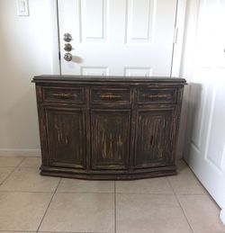 Refurbished Louis XIII Style Sideboatd Buffet 41"L x 29"H x 14"D