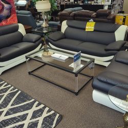 LIVING ROOMS SET 3PCS SOFA, LOVESEAT AND CHAIR