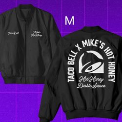 [LIMITED] Taco Bell x Mike's Hot Honey Diablo Sauce Jacket  Size M FREE SHIPPING