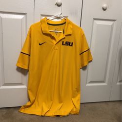 LSU Nike Dry Fit Shirt Like New