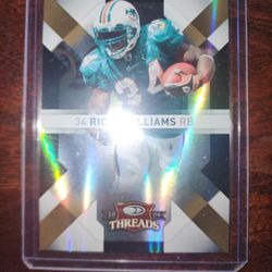Ricky Williams Low Numbered /50 Card