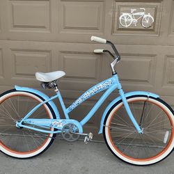 Nirve single speed beach cruiser