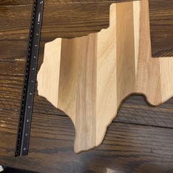 Texas Wood Board Sign