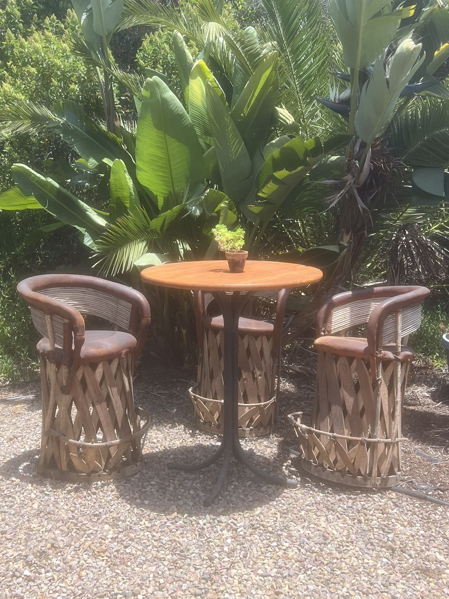 Equipal San Jose Mexican Style 10 Piece Furniture Set