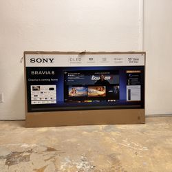55 “ Sony 4K QLED HDR 120HZ BRAVIA 8 TV