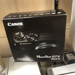 Canon G7X MIII BRAND NEW POINT AND SHOOT