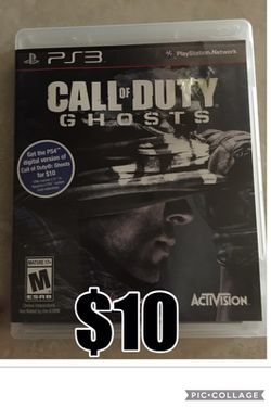 PS3 CALL DUTY GAME
