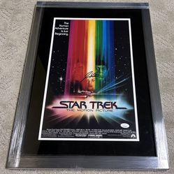 William Shatner Autographed Star Trek The Motion Picture Photo With COA