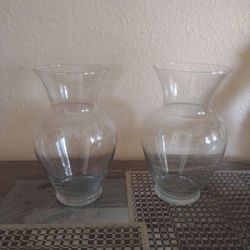 Glass Flower Vases 
