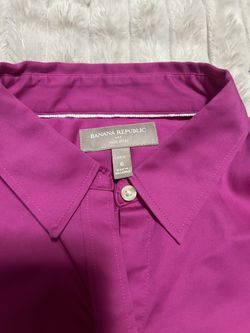 Bright Pink , Banana Republic Blouse 