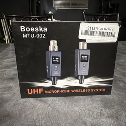 Boeska MTU-002 Microphone Transmitter System