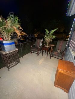 Patio Chairs and Table