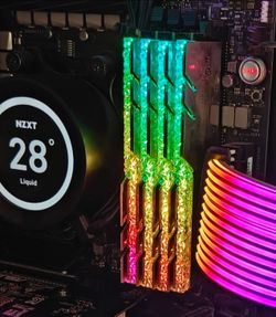 64GB (4x16GB) G.Skill RGB TridentZ Royal Silver DDR4