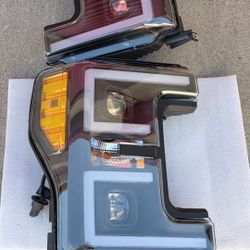 17-19 Ford F250 F350 F450 F550 Super Duty LED DRL Projector Headlights Luces Focos Micas Faros Faroles Headlamps 