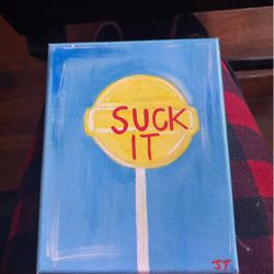 Suck It Painting