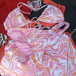 Three Piece Woman's Bathing Suit  