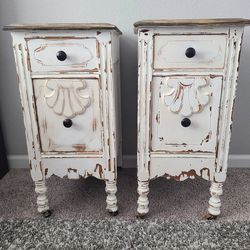 ***Solid Wood small nightstands***
