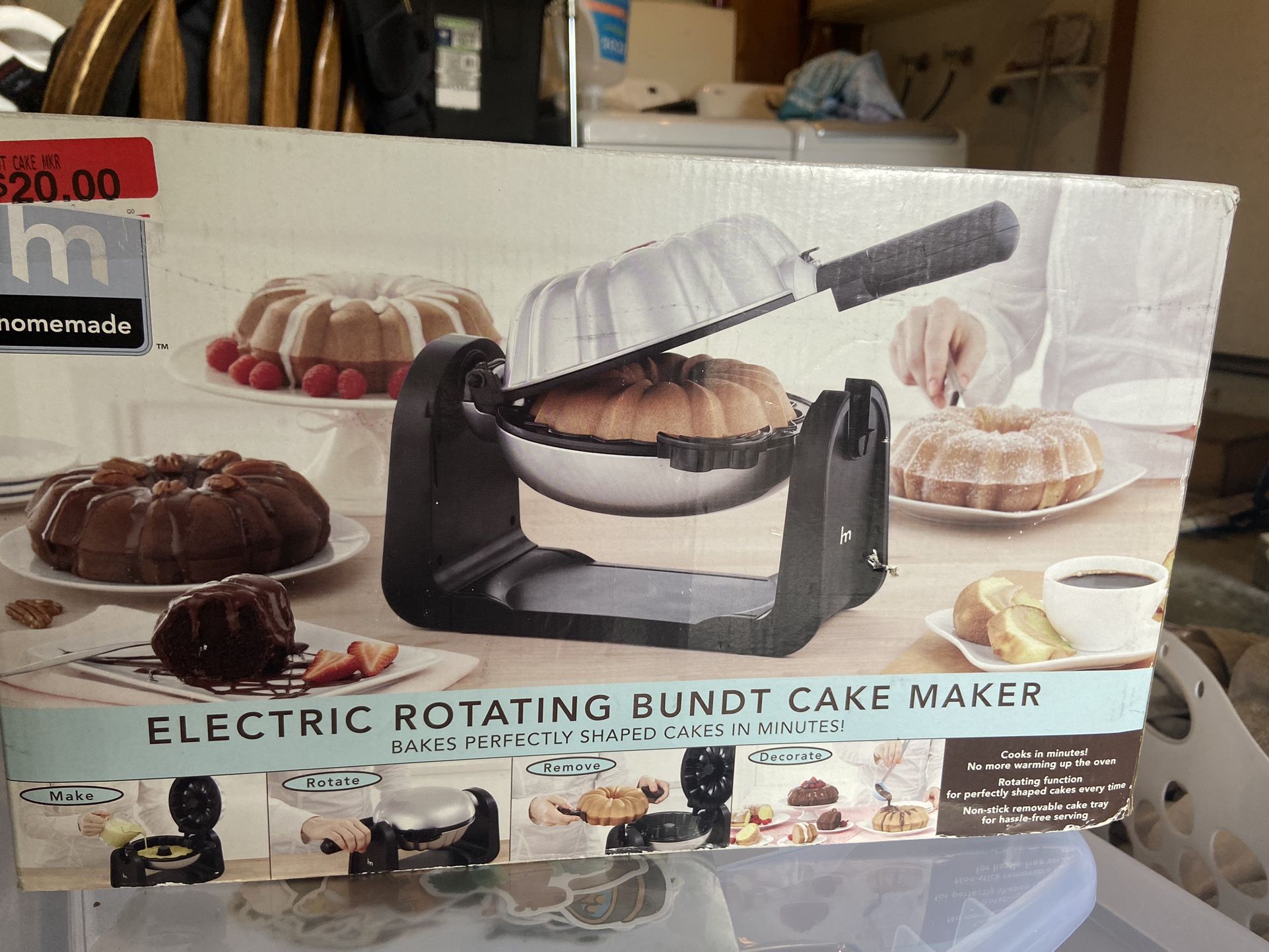 Electric Rotating Bundt Cake Maker