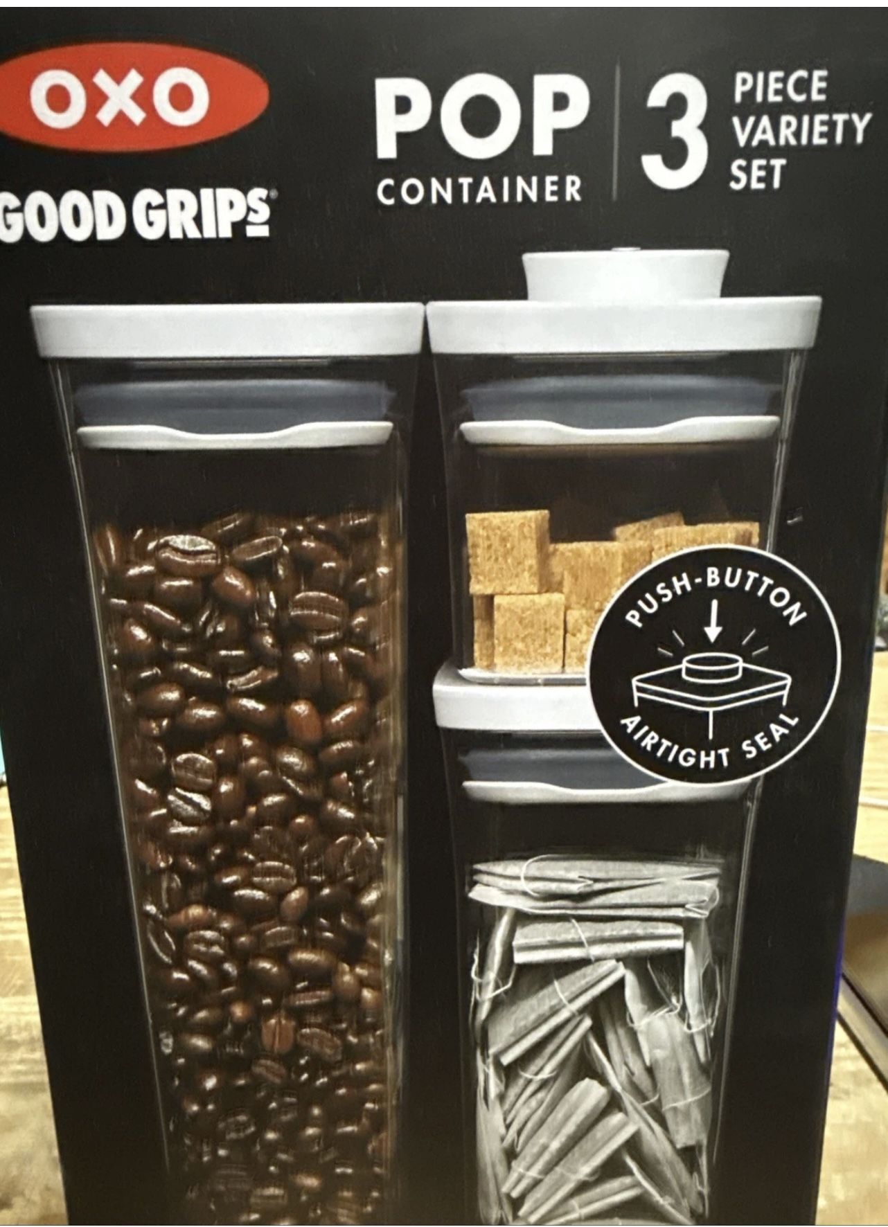 OXO Pop container 3piece Variety Set