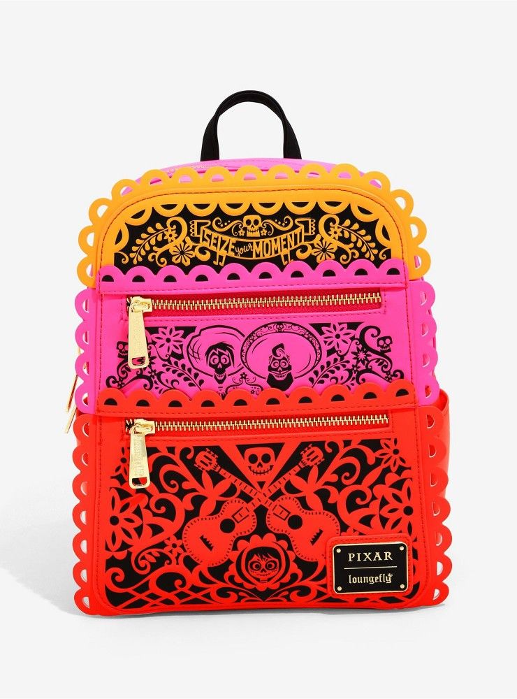 Coco Papel Picado Loungefly Backpack & Wallet