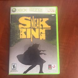 MAKE OFFER Sneak King Xbox 360 And Original Xbox 
