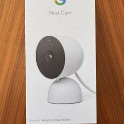 Google Nest Indoor Cam (2nd Gen) - Like New