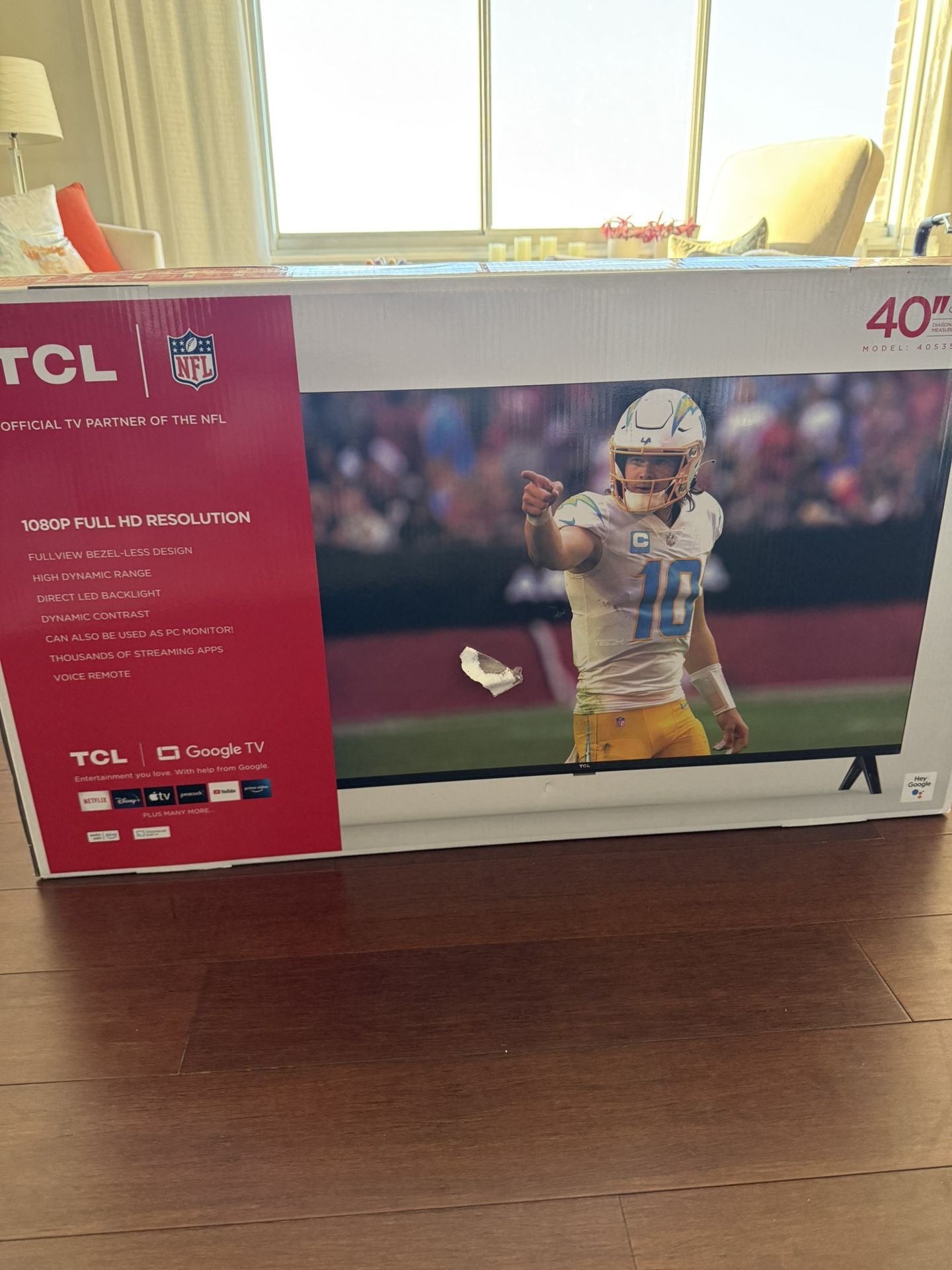 TCL 40" S CLASS 1080P FHD LED SMART TV WITH ROKU TV - 40S310R