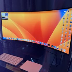 LG UltraGear 34’’ OLED Curved Monitor HDR400