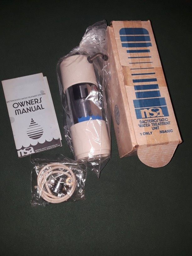 NSA Bacteriostatic Water Treatment Unit Model 50 C.