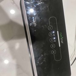 Nutrichef Automatic Food Vacuum Sealer Black
