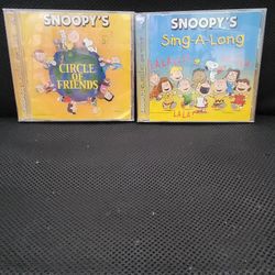 Snoopy's Sing-A-Long & Circle Of Friends CD's