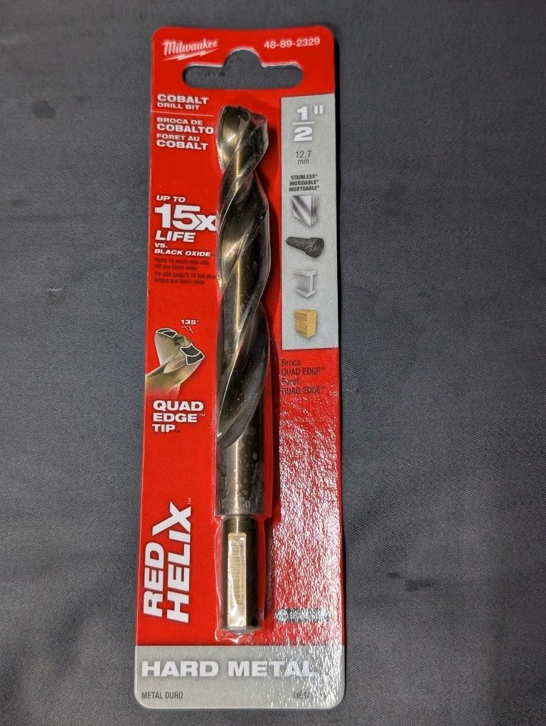Milwaukee 1/2" Cobalt Drill Bit