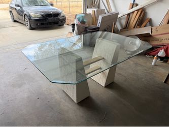 Glass table