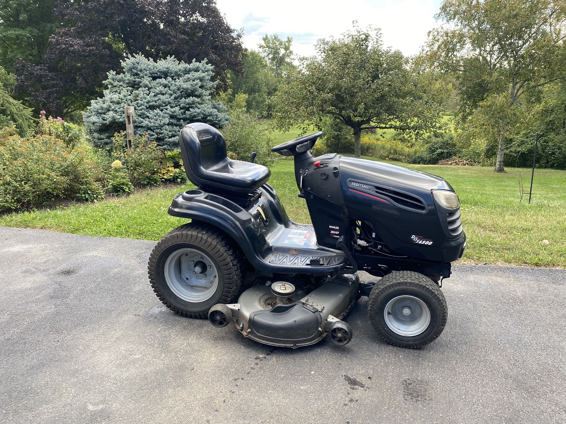  Cractsman DGS6500 54” Riding Mower