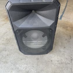 ION P.A. Speaker With LED Multi Colored Party Lights Built In  