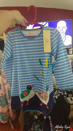 💞🍀👗Toddler Girls Spring T Shirt Dress Size 3t/4T - BRAND NEW WITH TAGS!!
