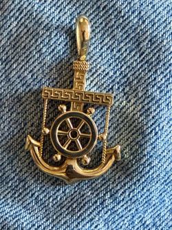 14k Gold pendant brand new