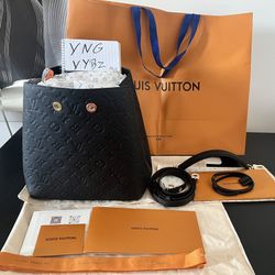 Louis Vuitton NeoNeo MM Monogram Empreinte Leather bag. Brand new