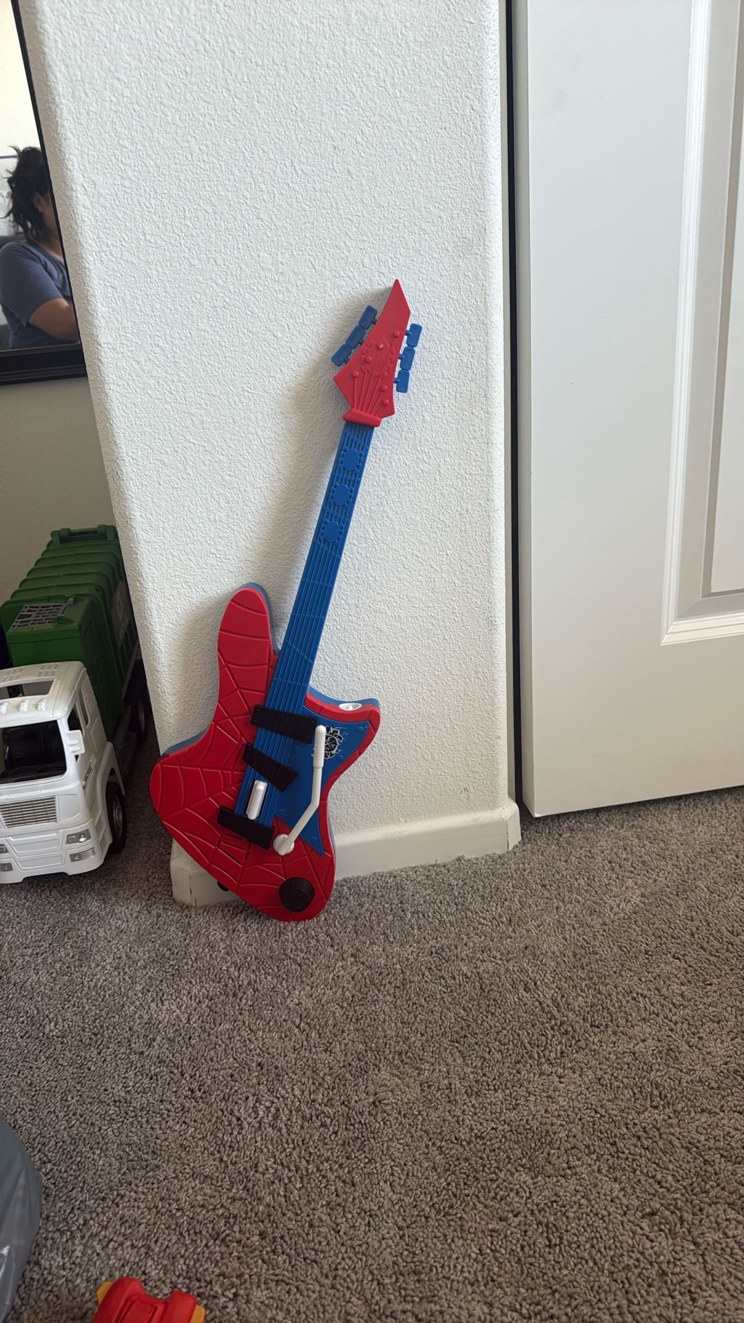 Spiderman Toy guitar