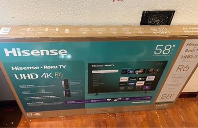 Hisense 58" 4K UHD Roku TV R6 Series